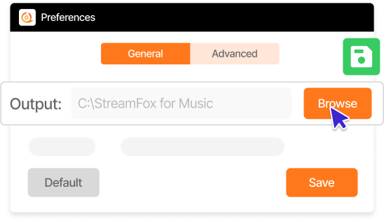 Customize Music Storage Location