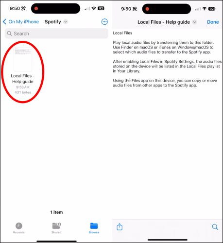 keep Local Files Help Guide | Add MP3 Files to Spotify iPhone Android
