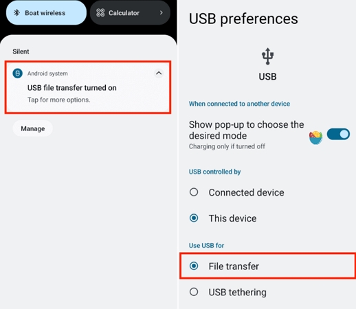 tap File transfer | Where Are Spotify Downloads Stored