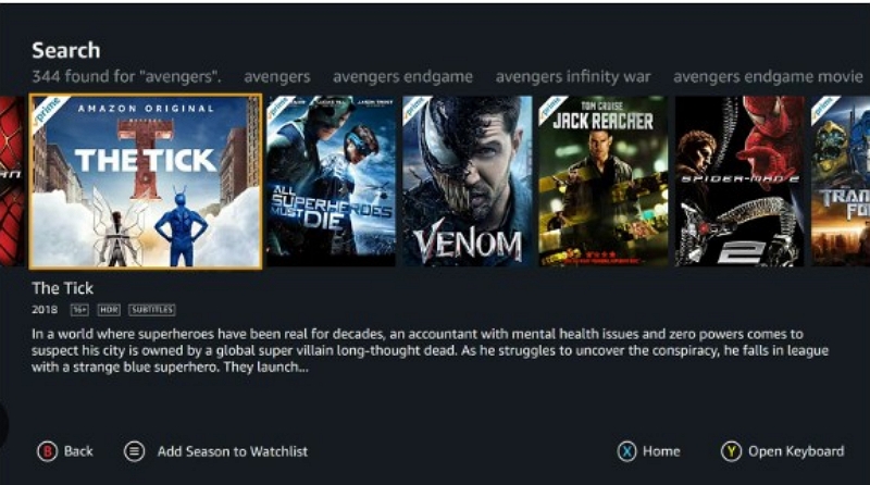 search for your preferred movie | download amazon prime movies on macbook