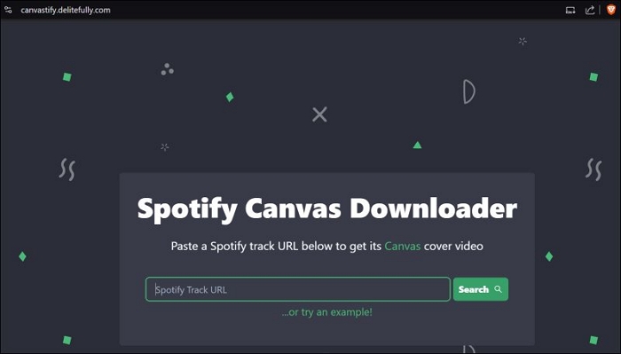 go to Delitefully Canvas Downloader site | Spotify Canvas Downloaders