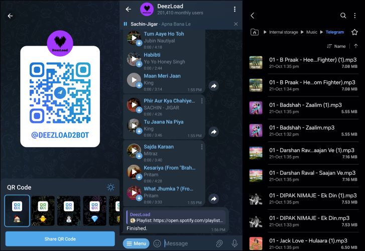 DeezLoad2Bot | Telegram Spotify Downloader Bots