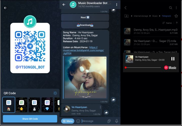 Music Downloader Bot | Telegram Spotify Downloader Bots