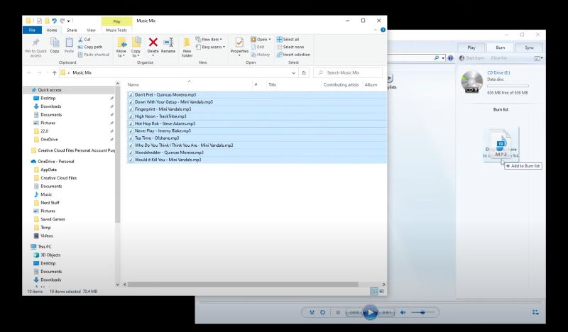 Burn list | Burn Spotify Playlist to CD