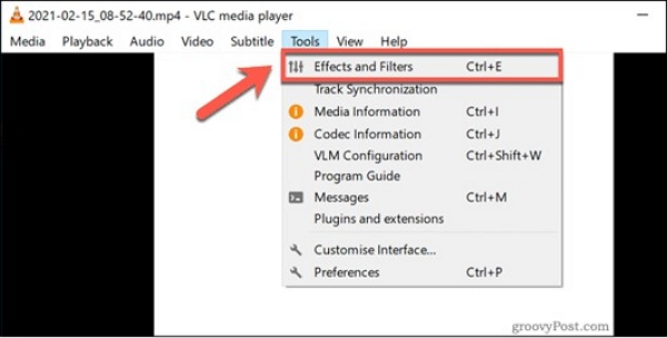 effects and filters | can I watch Netflix on vlc player