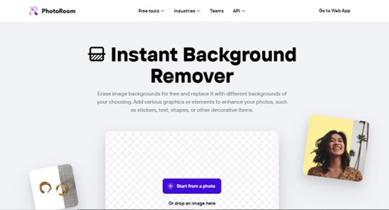 PhotoRoom Web App | PhotoRoom background remover