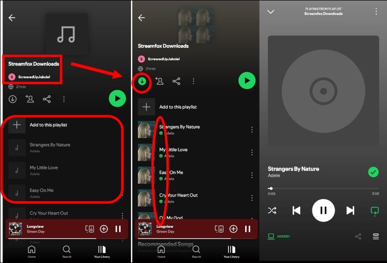 download playlists on Spotify mobile | Download Songs on Spotify on Android