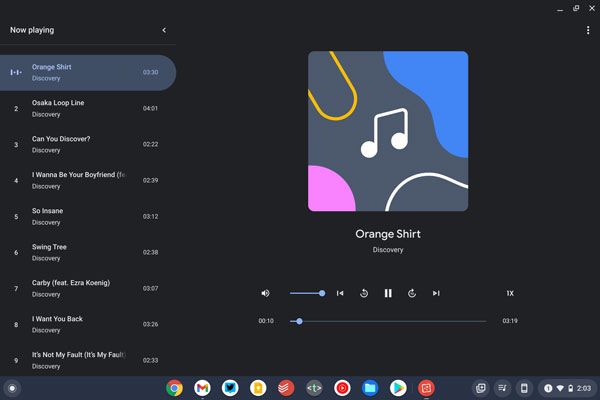 extract music ZIP | Get Spotify Music on Chromebook