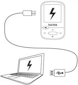 plug in SanDisk MP3 player | Play Spotify on SanDisk MP3 Player