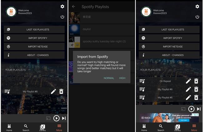 choose Import Spotify | Download Spotify Playlists to MP3