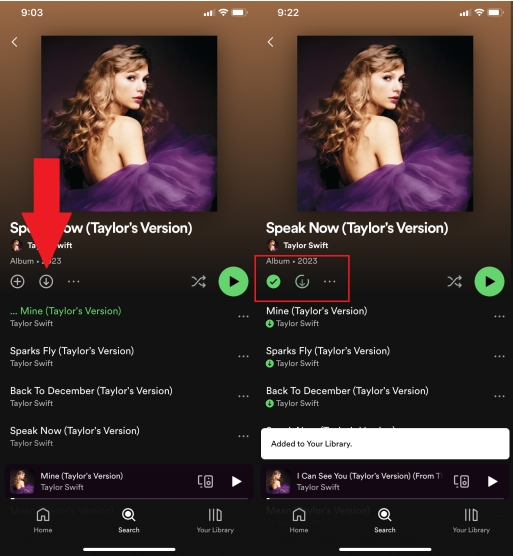 download Spotify playlists on app | Download Spotify Songs iPhone without Premium