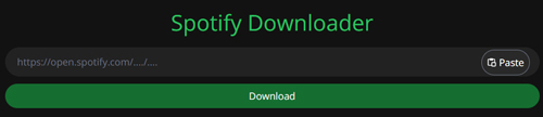 tap Download in SpotifyDown | Download Spotify Songs iPhone without Premium