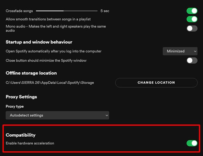 Find Enable Hardware Acceleration | Fix Spotify Keeps Skipping Songs