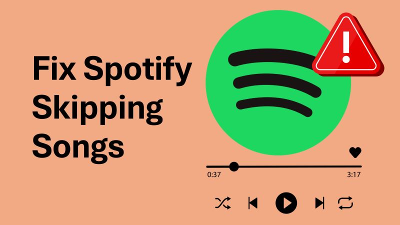 Spotify playback issue | Fix Spotify Keeps Skipping Songs