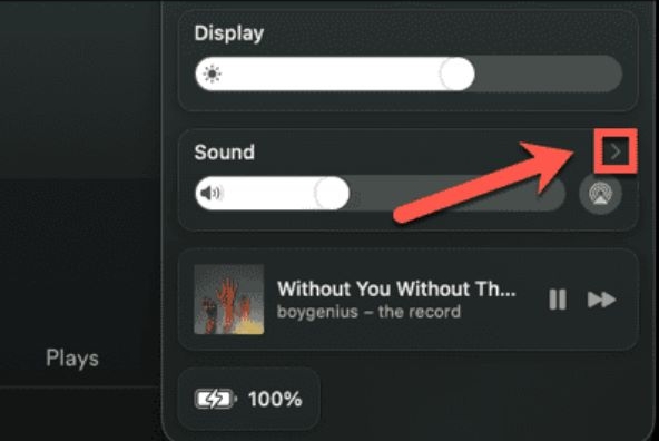 select right arrow | Spotify Playing but No Sound