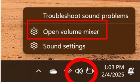 open Volume Mixer | Spotify Playing but No Sound