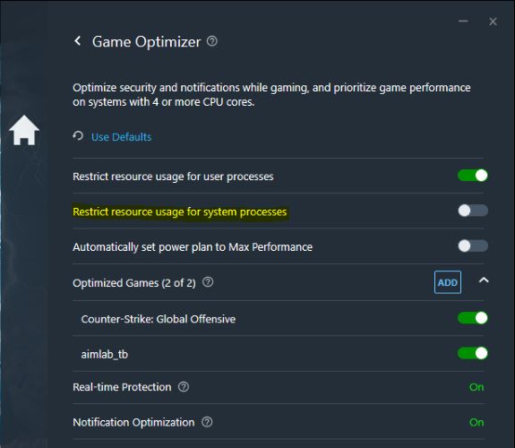 disable game optimizer applications | Fix Spotify Stuttering