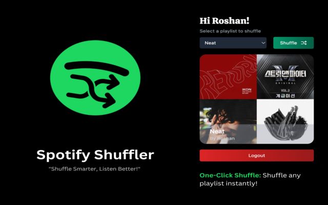 Spotify Shuffler | Spotify Playlist Randomizers Online