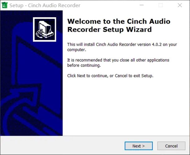 open Cinch Audio Recorder | Extract MP3 Files from Spotify