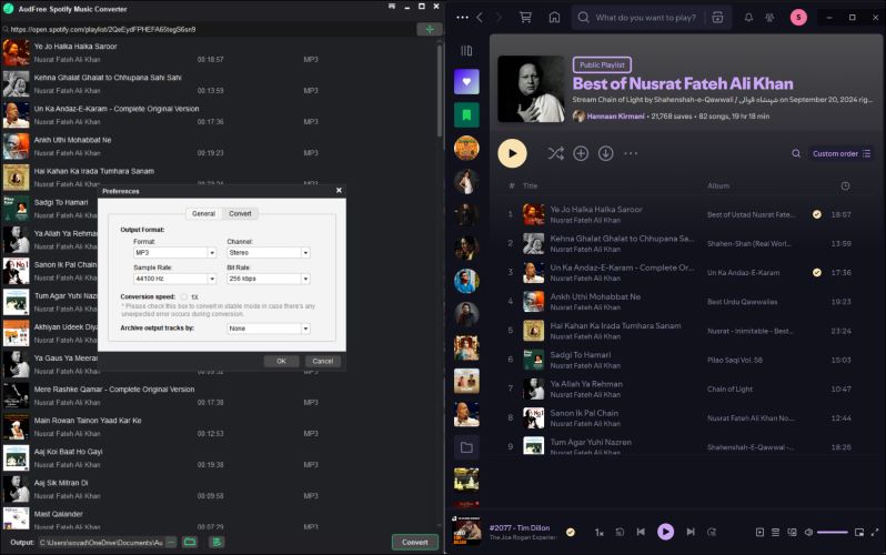 switch to Convert | AudFree Spotify Music Converter Review