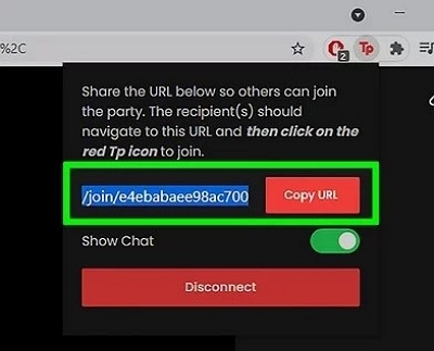 start the party | how to use Netflix party extension