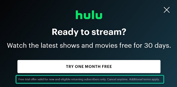 Start Your Free Trial | is hulu free with amazon prime