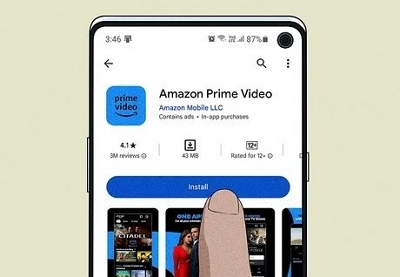 set up the app on your device | amazon prime video download iphone