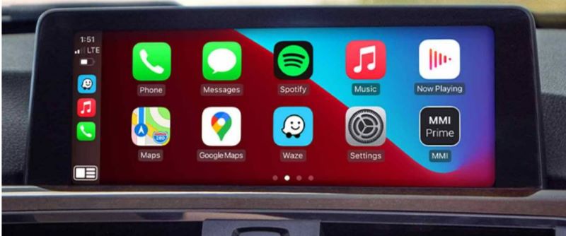 car screen | Spotify on Apple CarPlay