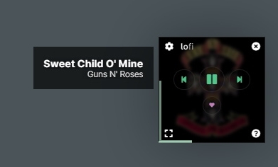 lofi spotify mini player | Spotify Mini Player