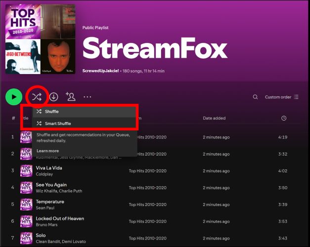 Spotify Shuffle | Spotify Playlist Randomizers Online