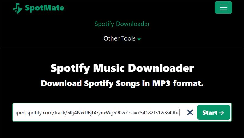 hit Start | 320kbps Spotify Downloaders