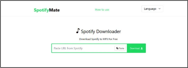 hit Download in spotifymate | Download Spotify Songs without Premium