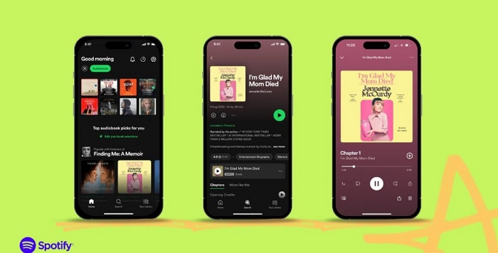 plans to access audiobook | Play and Download Audiobooks from Spotify