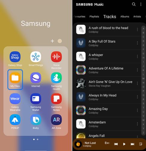 check local files in Android | Listen to Spotify on Airplane Mode