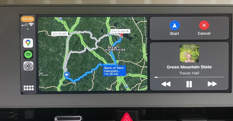 return to CarPlay menu | Spotify on Apple CarPlay