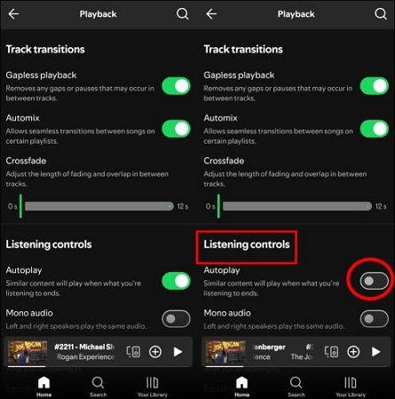 disable Autoplay Spotify | Do Spotify Downloads Use Data