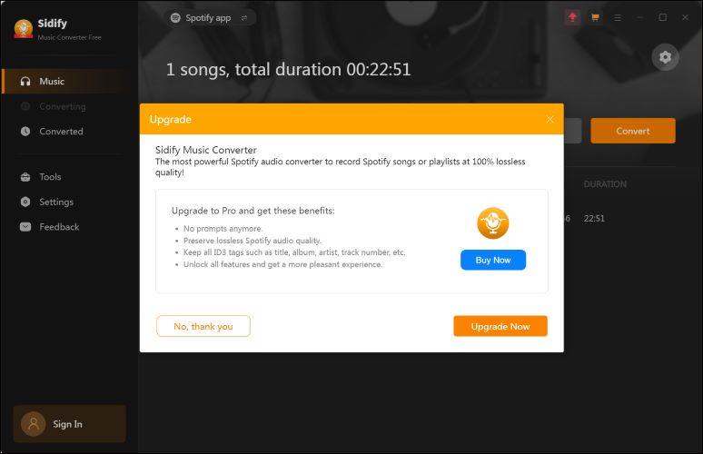 Sidify upgrade | Sidify Spotify Music Converter Review