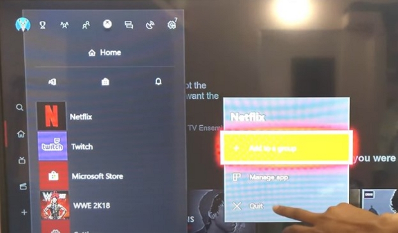 Wait for the window | how to sign out of Netflix on Xbox