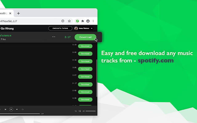 install Spotify and Deezer Music Downloader | Spotify Downloader Chrome Extensions