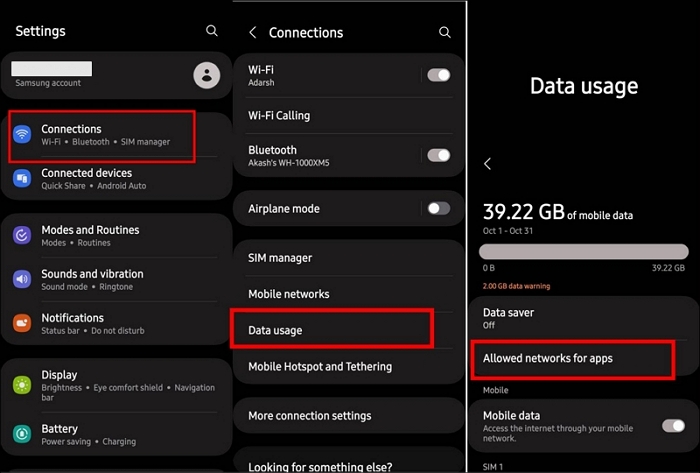 disallow Spotify to use mobile data Android | Do Spotify Downloads Use Data