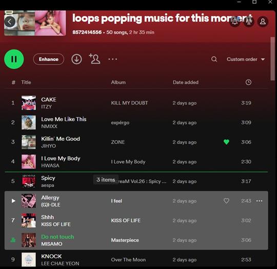 customizably arrange Spotify playlists | Edit Spotify Playlists