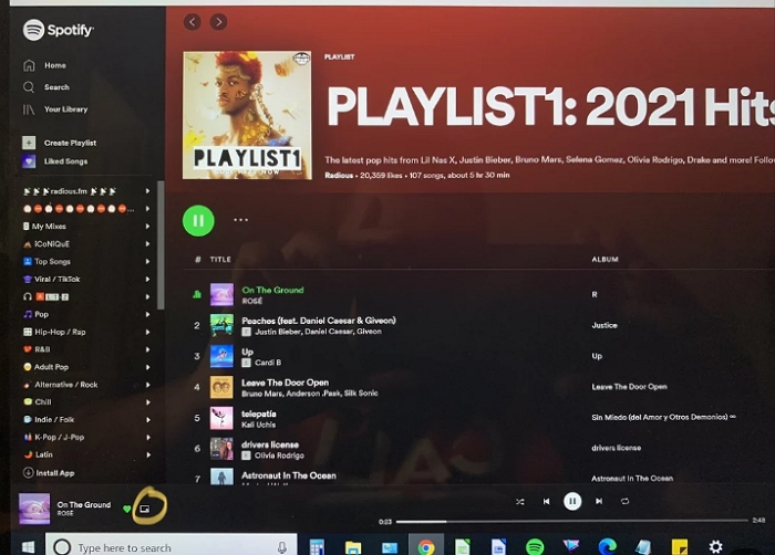 Spotify mini player web | Spotify Mini Player