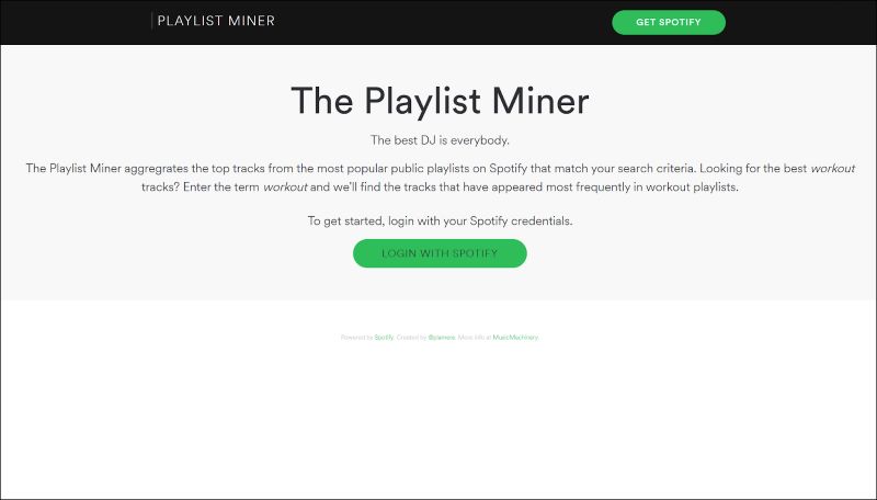 Playlist Miner | Spotify Playlist Finders