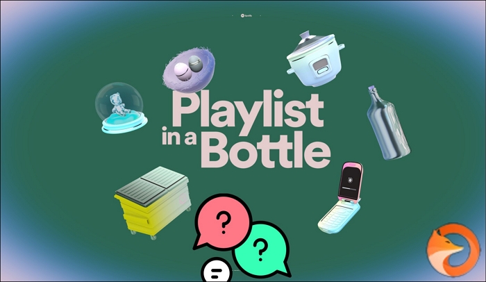 Spotify Playlist in a Bottle | Spotify Playlist in a Bottle