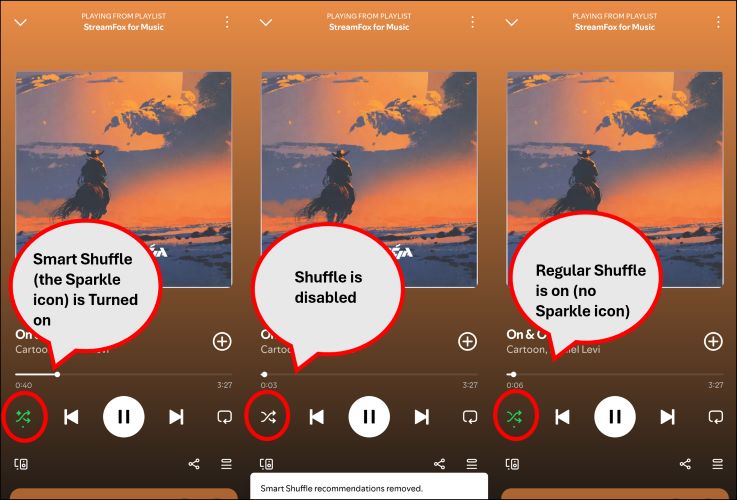 disable Smart Shuffle from Now Playing | Why Is Spotify Not Playing My Playlist