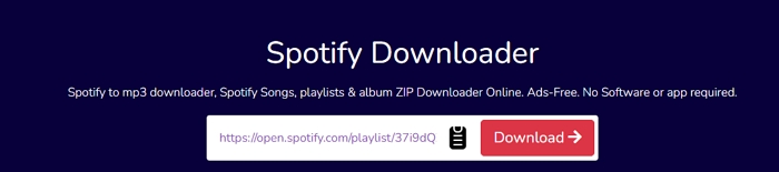 paste link to spotisongdownloader | Free Playlist to MP3 Downloader