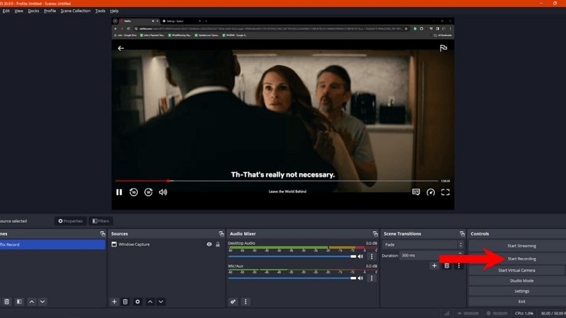 see your browser | how to screen record netflix