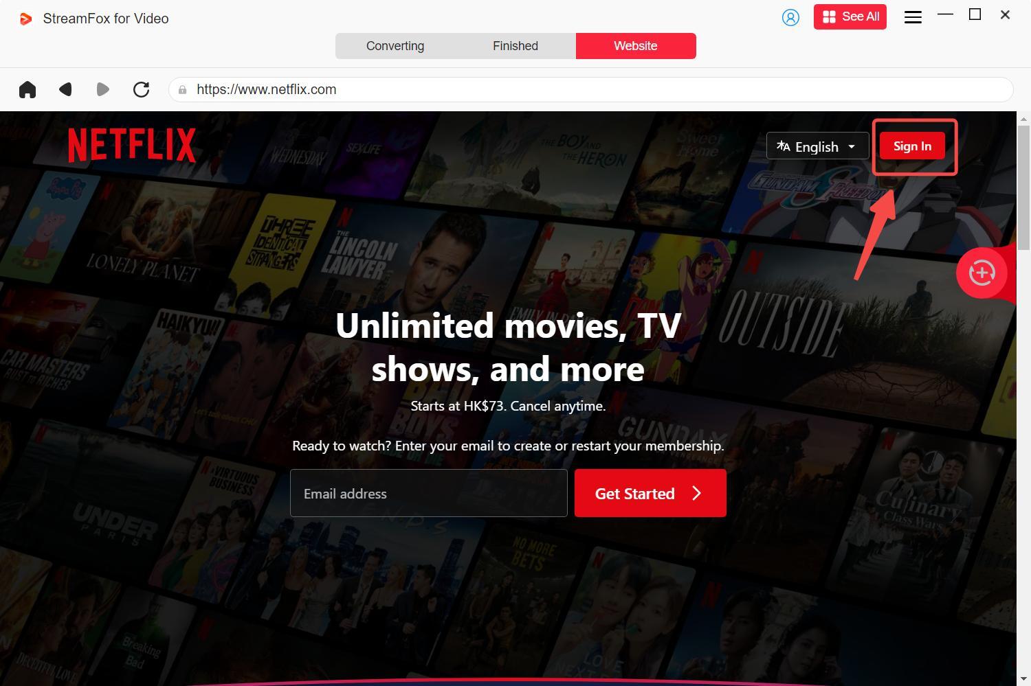 StreamFox for Video Downloader 1 | netflix.com/tv8