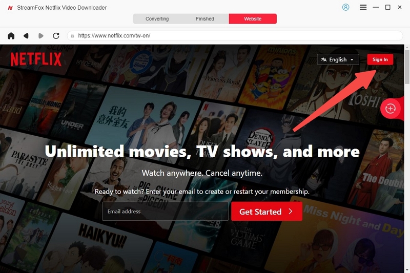 access your content | online Netflix video downloader