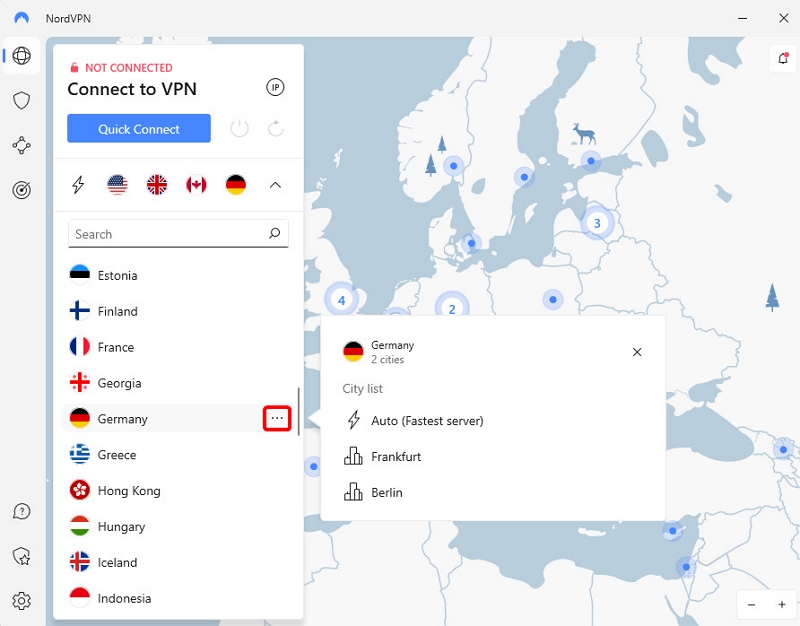 alternate server on NordVPN | Netflix does not work with Nord VPN